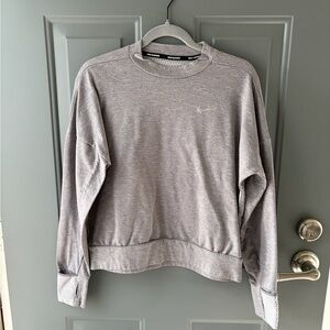 Nike Women’s Crewneck Lined Long Sleeve Running Sweater